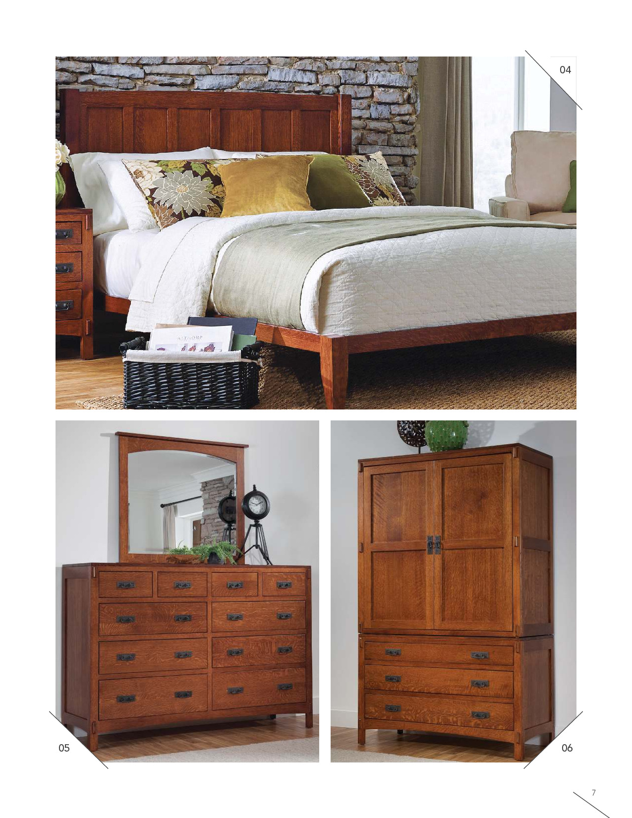 Amish American Craftsman Bedroom Catalog