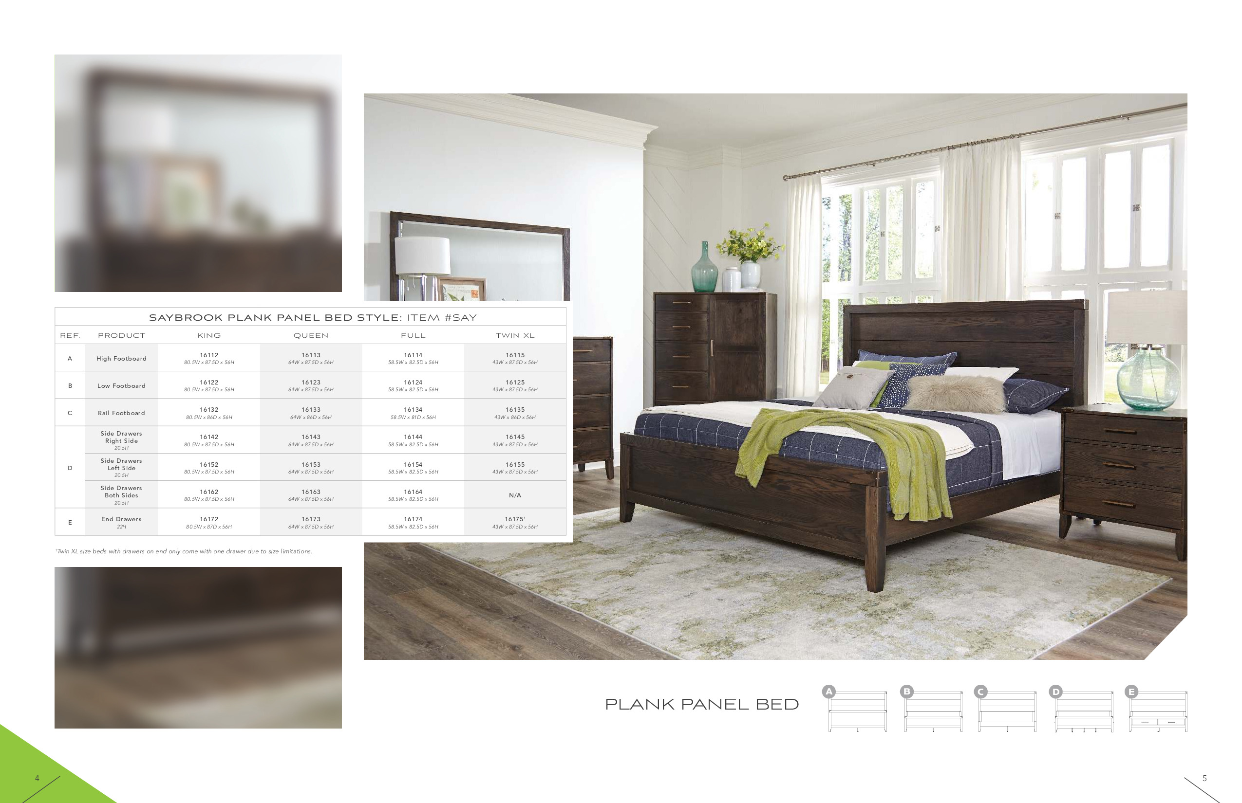 Amish Saybrook Bedroom Collection